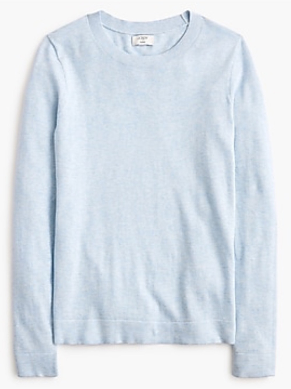 J. Crew Teddie Cotton Crewneck Sweater